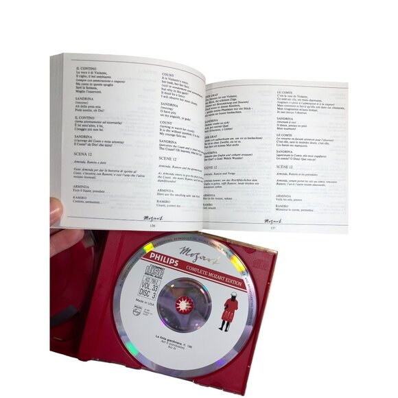 Mozart La Finta Giardiniera Complete Mozart Ed CD Set Vol. 33 By Philips - Picture 9 of 11